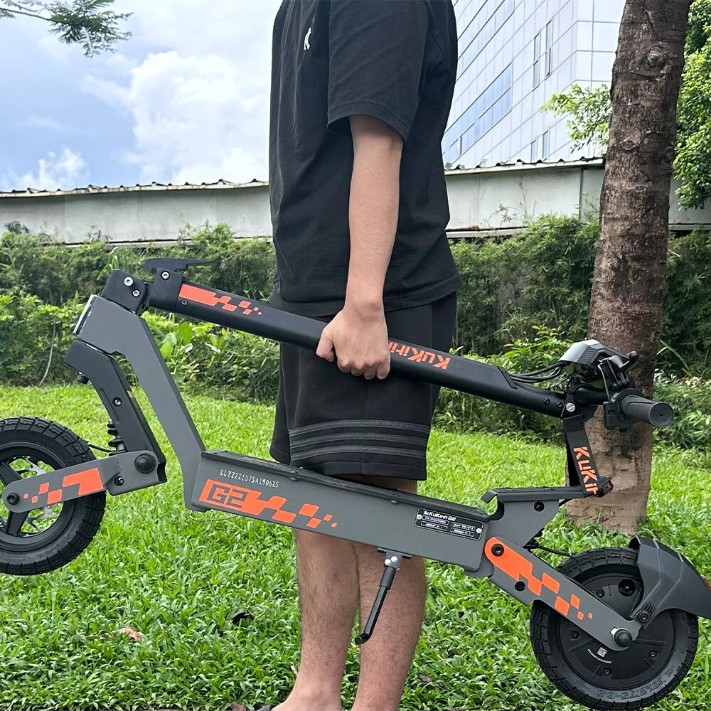 Patinete eléctrico plegable Kukirin G2 | Batería de 48V 15Ah | Motor de 800 W | Autonomía de 55 km
