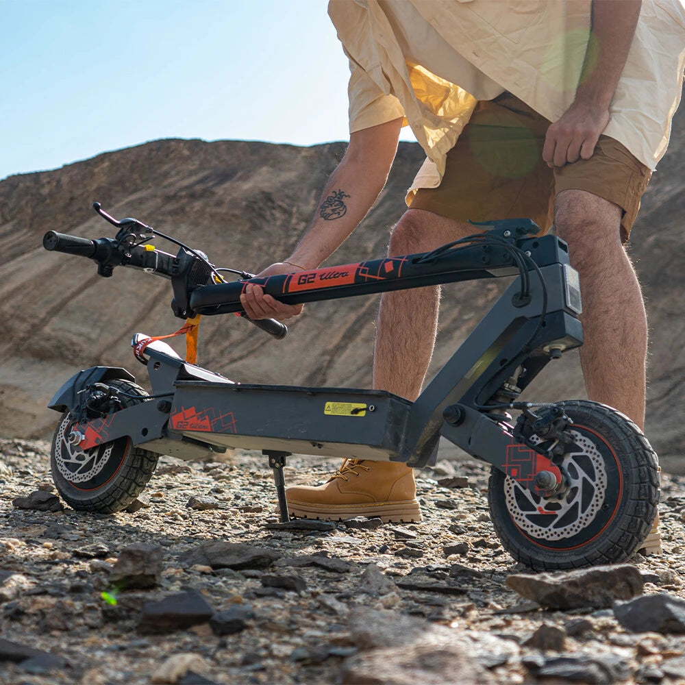 Patinete eléctrico plegable Kukirin G2 Ultra | Batería de  48V 18Ah | Motor de 800W*2 | Autonomía de 55 km