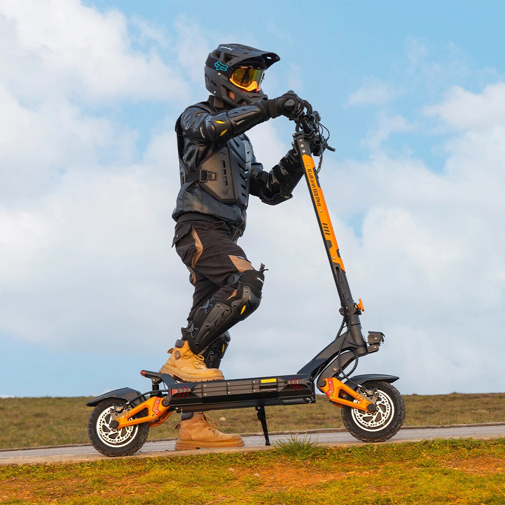 Patinete eléctrico plegable Kukirin G3 Pro | Batería de  52V 23Ah | Motor de 1200W*2 | Autonomía de 80 km