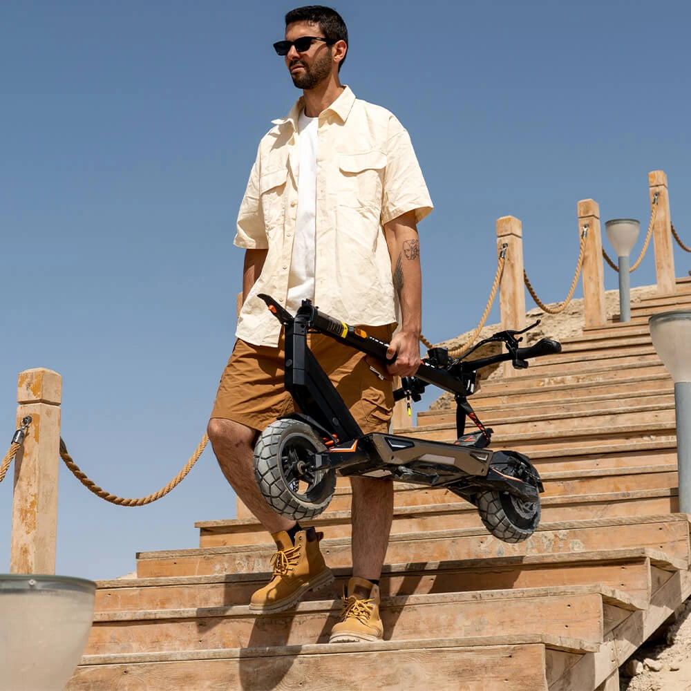 Patinete eléctrico plegable Kukirin T3 | Batería de  48V 15.6Ah | Motor de 800W | Autonomía de 58km